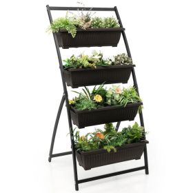 4 Tier Vertical Raised Garden Bed