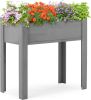 31x31x16.  inch Raised Garden Bed with Legs, Elevated Wooden Planter Box for Outdoor Plants