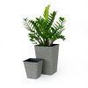 2 Pack Smart Self watering Square Planter