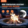 VEVOR Fire Pit Ring Round 40' Outer 36' Inner Steel Liner DIY Campfire Firepit