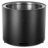 VEVOR Smokeless Fire Pit Stove Bonfire 19.3 in Dia Wood Burning Stainless Steel