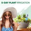 Plant Watering Globes Set of 6 Self Watering Globes for Indoor Outdoor Plants Multicolored Automatic Glass Watering Bulbs for Everyday Use Measures 63