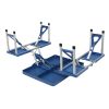 Siamese Folding Tables and Chairs