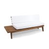 HILLCREST V Shaped 4-Piece Sofa Set-WHITE