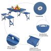 Siamese Folding Tables and Chairs