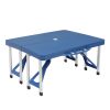 Siamese Folding Tables and Chairs