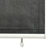 Outdoor Roller Blind 23.6"x55.1" Anthracite