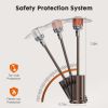 48,000 BTU Propane Patio Heater with Sand Box, Table, Double-Layer Stainless Steel Burner and Safety Protection System