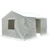 12'x14' Gazebo Cover for Hardtop Gazebos, Outdoor Universal Winter Gazebo Cover with Sidewalls and Mesh Windows