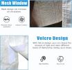 10'x12' Gazebo Cover for Hardtop Gazebos, Outdoor Universal Winter Gazebo Cover with Sidewalls and Mesh Windows