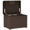 Patio Storage Box Brown 33 gal PP