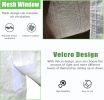 12'x16' Gazebo Cover for Hardtop Gazebos, Outdoor Universal Winter Gazebo Cover with Sidewalls and Mesh Windows