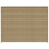 Garden Storage Box Mix Beige 259.9 Gal Poly Rattan