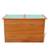 Patio Storage Box 49.6"x28.3"x28.3" Wood