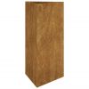 Garden Planter 15.7"x13.6"x29.5" Corten Steel