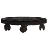 Plant Trolleys with Wheels 5 pcs Diameter 11.8" Black 374.8 lb