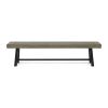 ACACIA WOOD BENCH GRAY