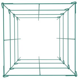 VEVOR Tomato Cages, 14.6" x 14.6" x 39.4", 3 Packs Tomato Cages for Garden, Square Plant Support Cages Heavy Duty