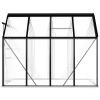 Greenhouse with Base Frame Anthracite Aluminum 51.1 ft¬≤