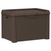 Patio Storage Box Brown 33 gal PP
