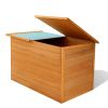 Patio Storage Box 49.6"x28.3"x28.3" Wood