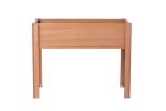 Raised Garden Bed with Legs, Elevated Wooden Planter Box