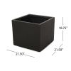 OUTDOOR LARGE SQUARE PLANTER