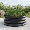 32.08"*11.4" Tall Round Raised Garden Bed