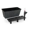 2-Pack Smart Self watering Rectangle Planter