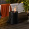 Black Ethanol Fire Pit, Tabletop Fire Pit, Mini Fire Pit, Portable Fireplace