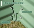 6x3x1.5ft Galvanized Raised Garden Bed,