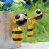 2pcs/set, Metal Bee Decorations, Patio Art Garden Decoration