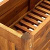 Garden Raised Bed Acacia Wood 29.9"x10.9"x9.8" - Brown