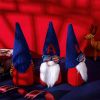 Independence Day USA Faceless Forest Gnome Doll Decoration Ornament, 3 Pcs; 4th Of JULY Ornaments Decoration