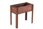 31x31x16 inch Raised Garden Bed with Legs, Elevated Wooden Planter Box for Outdoor Plants