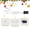 3 Packs Large Lighted Christmas Deer Family Set with Bows Warm White Deer 210 LED Lighted Reindeers Yard Lights