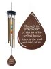 Sympathy Gifts Wind Chimes Lasting Memorial Gift Rainbow Stones