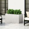 OUTDOOR LARGE SQUARE MGO PLANTER