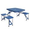Siamese Folding Tables and Chairs