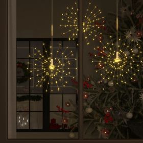 Outdoor  Firecracker Lights 2pcs Warm White 7.9" 280 LEDs
