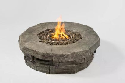 12" H x 39" W Outdoor Fire Pit Table CM-1020