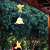 Japanese Cast Iron Wind Chimes Clear Sound Hummingbird Yellow