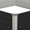 Raised Garden Bed Anthracite 50.8"x50.8"x17.7"