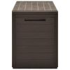Patio Storage Box Brown 45.7"x17.3"x21.7"