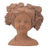 8x4x9" Visage Head Bust Planter,