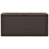 Patio Storage Box Brown 45.7"x17.3"x21.7"
