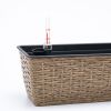 2-Pack Smart Self-watering Rectangle Planter
