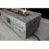Fiber Reinforced Concrete Propane/Natural Gas Fire pit table(Cast Stone)