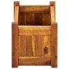 Garden Raised Bed Acacia Wood 19.7"x9.8"x9.8