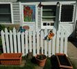 Indoor Outdoor Metal Butterflies Set of 3 Blue Yellow and Orange Butterflies